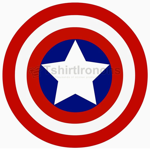 Captain America T-shirts Iron On Transfers N4467